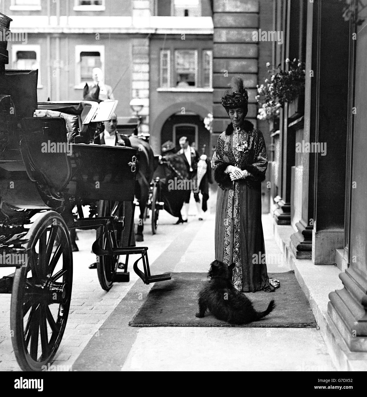 British Royal Family - Queen Alexandra - London - 1922 Stock Photo - Alamy 