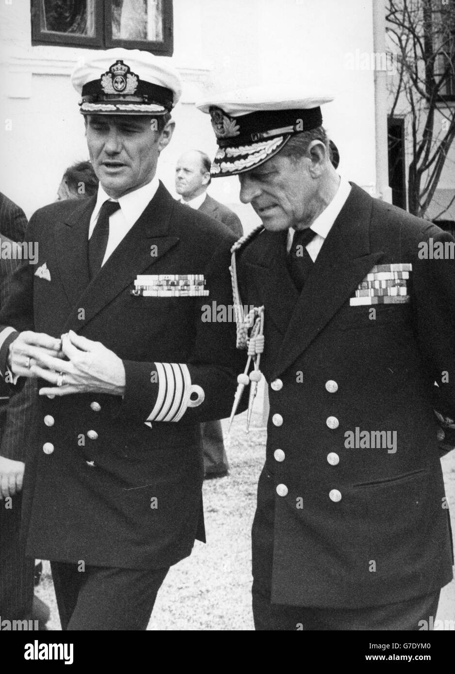 Royalty - Prince Henrik and Prince Philip - Jutland, Denmark Stock