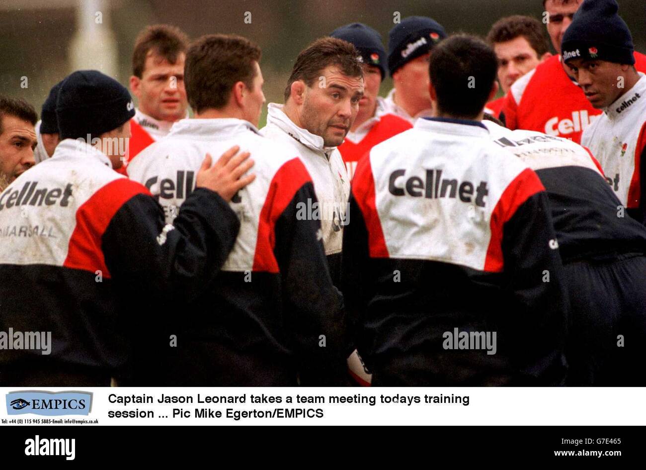 Jason leonard of the england rugby union team hi-res stock photography ...