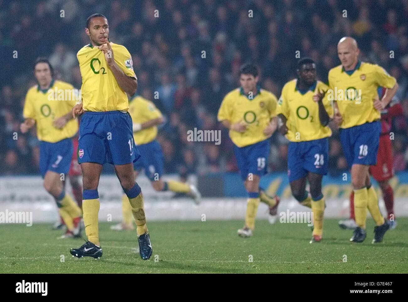 Palace v Arsenal Stock Photo