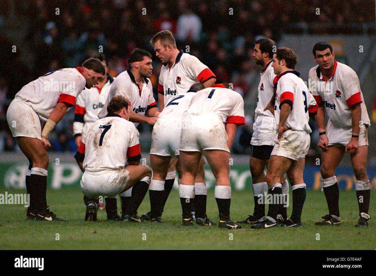 INTERNATIONAL RUGBY UNION ... England v Argentina. England captain ...
