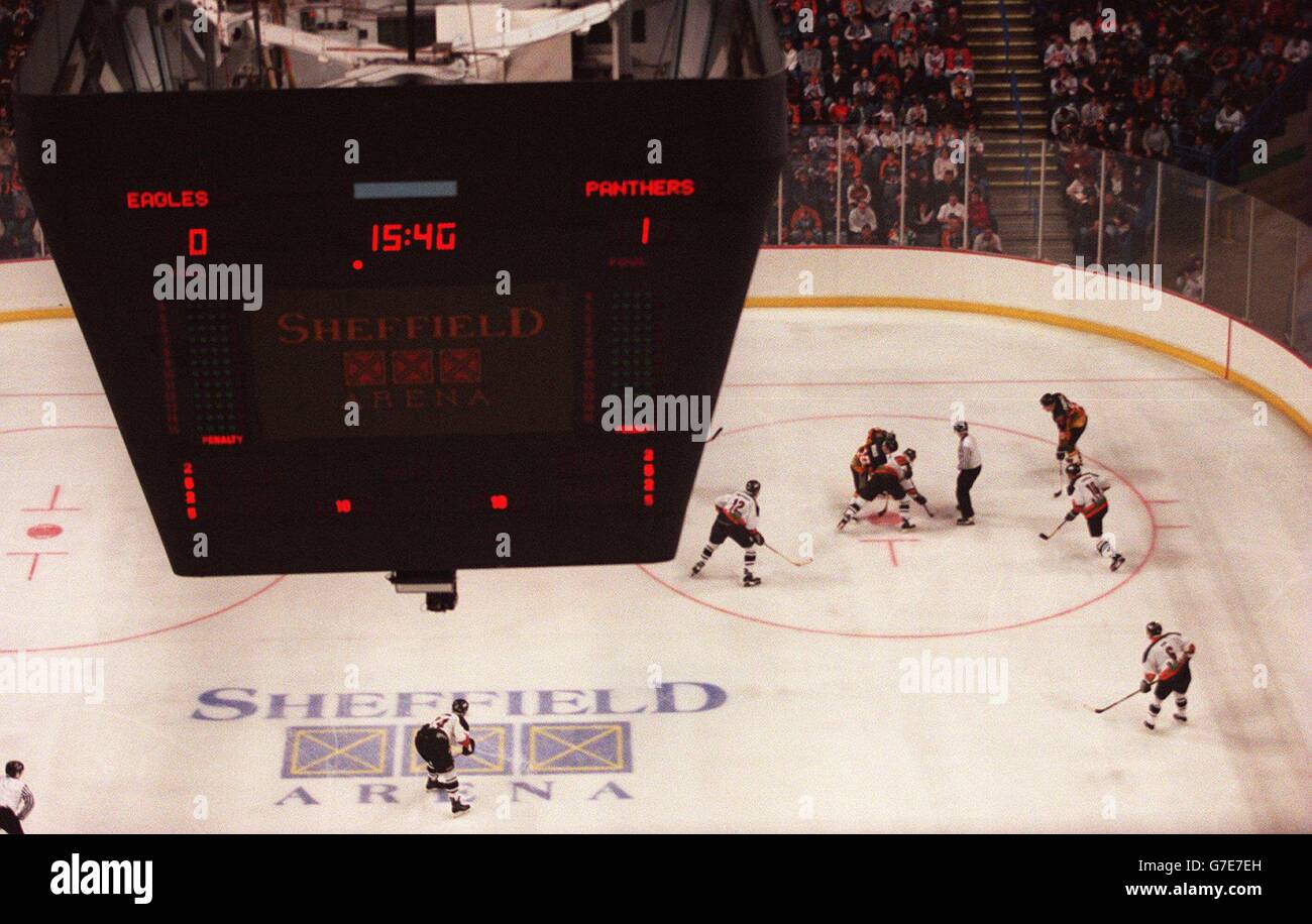 Ice Hockey Benson & Hedges Cup The Final Nottingham Panthers v