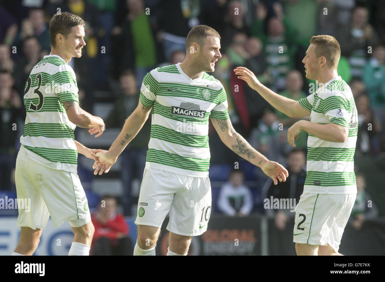 Soccer - SPFL Premiership - Ross County v Celtic - Victoria Park Stock Photo