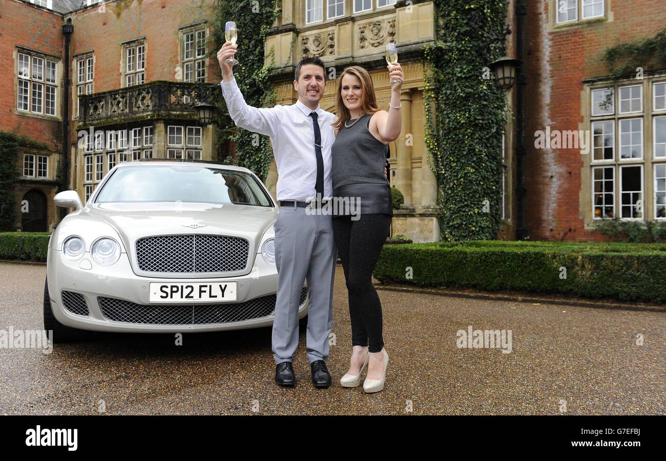 EuroMillions Mega Friday Winners Stock Photo - Alamy