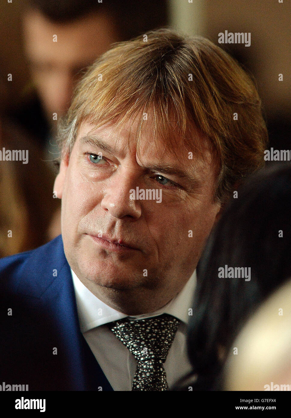 Paul Cottingham funeral Stock Photo