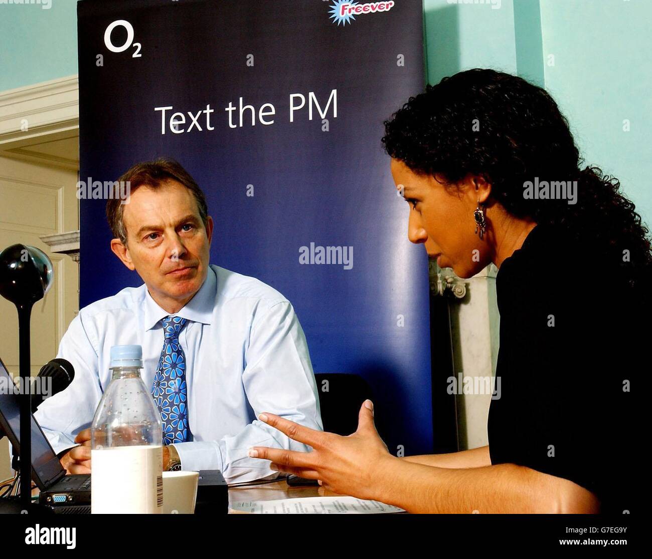 Text Tony Blair Stock Photo - Alamy