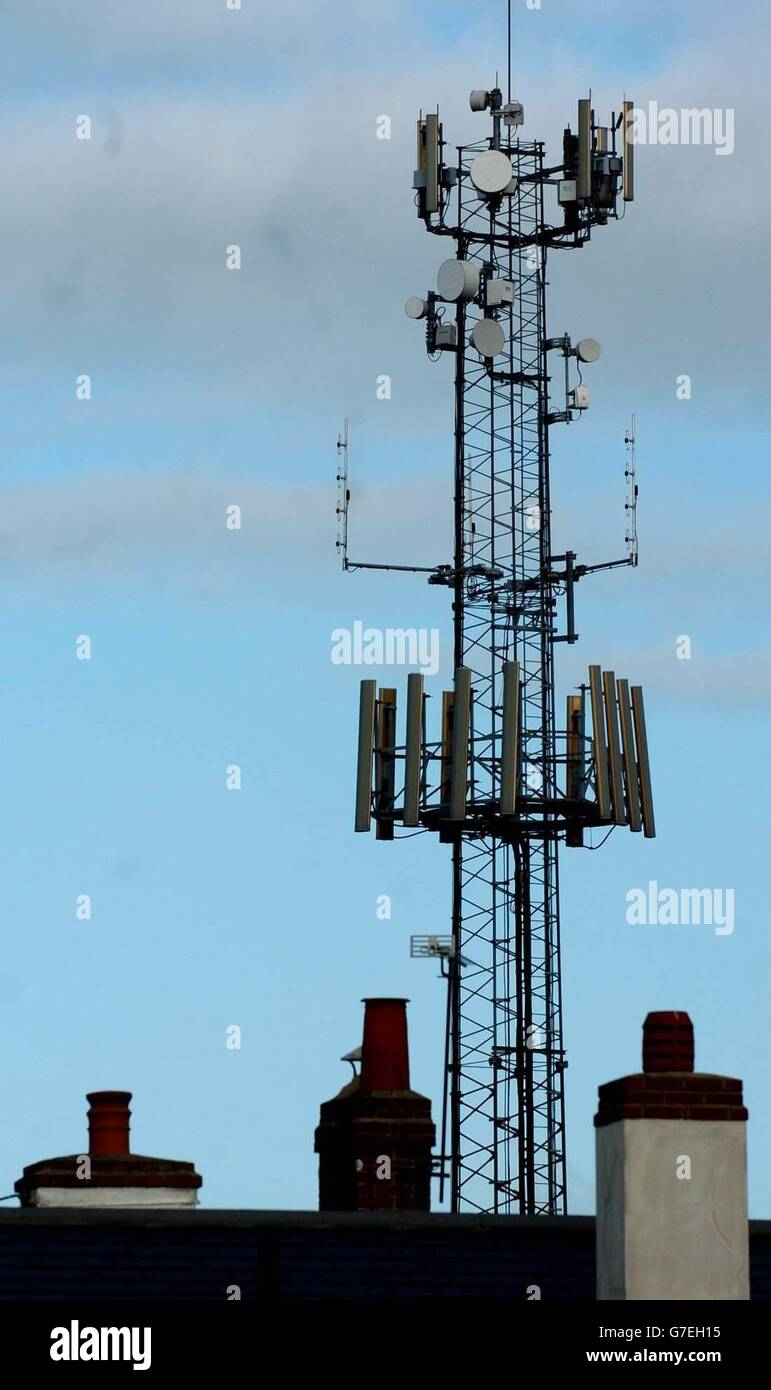 Masts on a hill hires stock photography and images Alamy