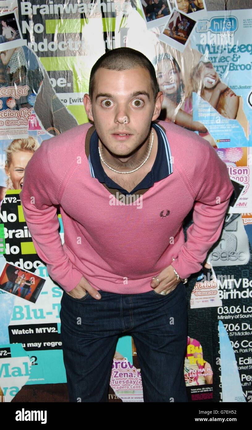 Mike Skinner of The Streets during his guest appearance on MTV's TRL