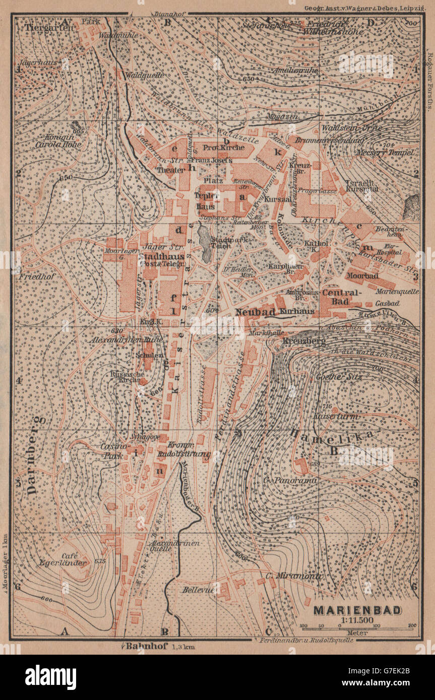 Marienbad 1905 hi-res stock photography and images - Alamy