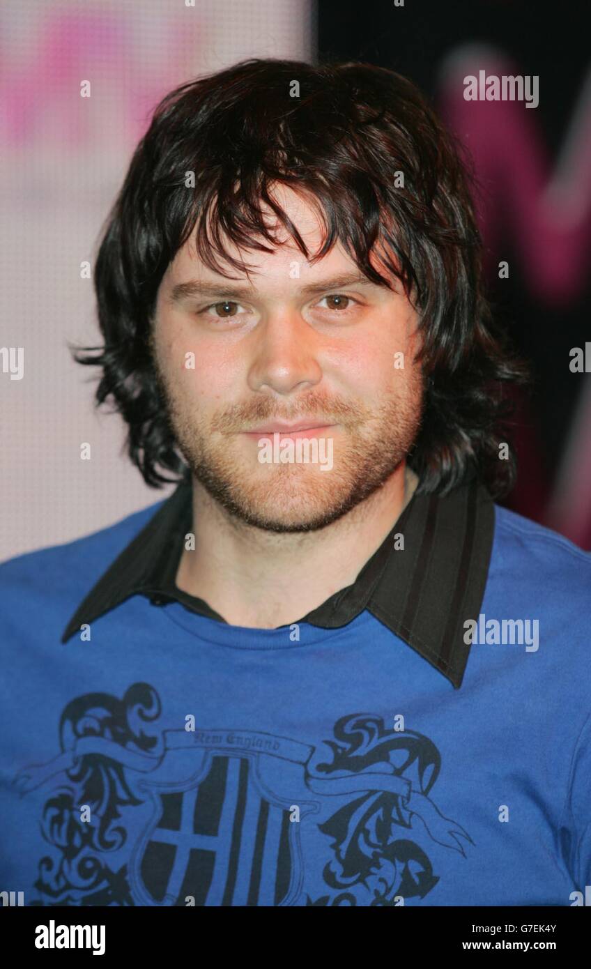 Singer Daniel Bedingfield during an instore appearance at HMV music