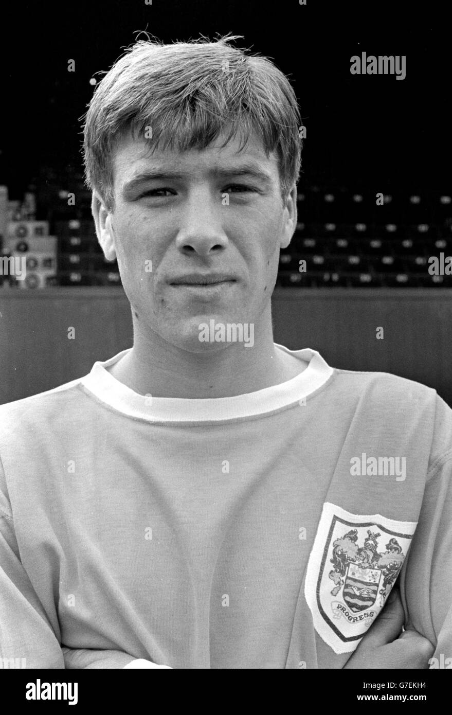 Emlyn Hughes Blackpool Stock Photo Alamy