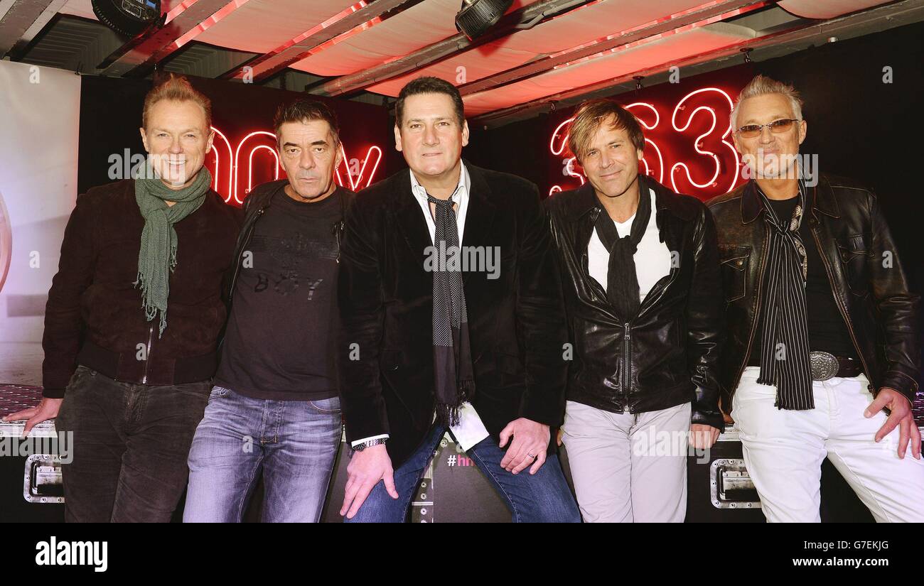 Spandau Ballet signing London Stock Photo Alamy