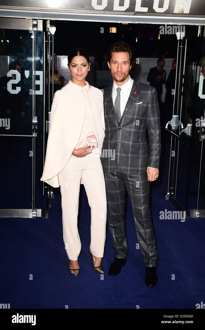 Interstellar European Premiere - London Stock Photo - Alamy