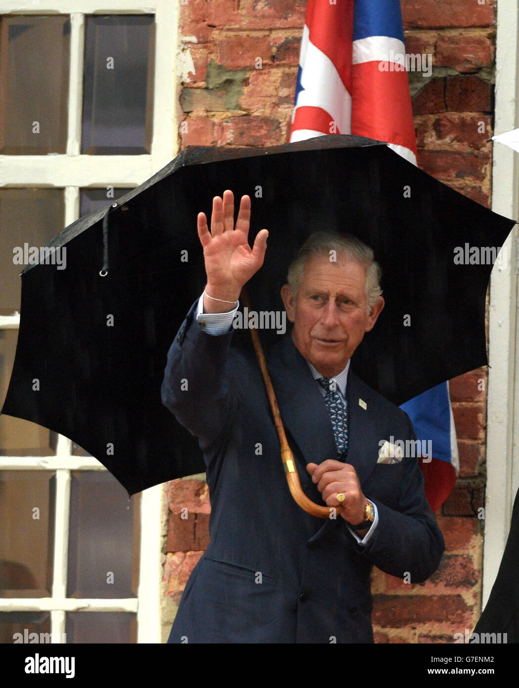 The Prince of Wales, Vice Royal Patron attends a celebration marking the 75th Anniversary of the British Council in Colombia at Gimnasio Moderno School, Bogota, Colombia, on the second day of the Prince and Duchess of Cornwall's tour to Colombia and Mexico. Stock Photo