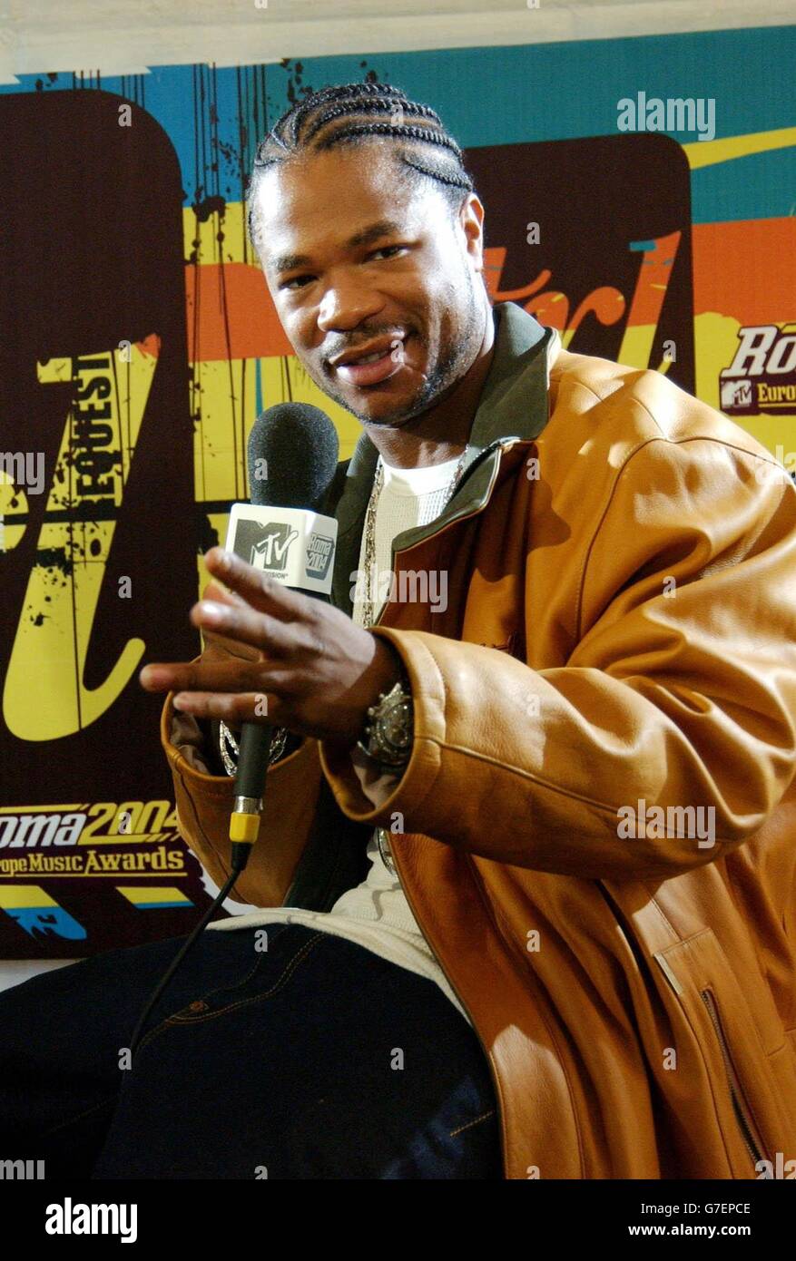 Singer Xzibit during his appearance on MTV's TRL show, at the Terrazza ...