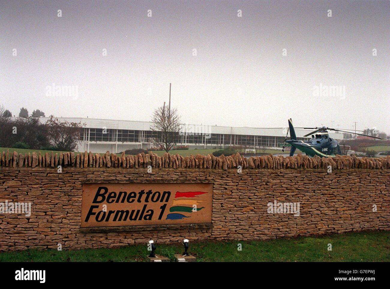 Motor Racing; Benetton Grand Prix, Factory Stock Photo - Alamy