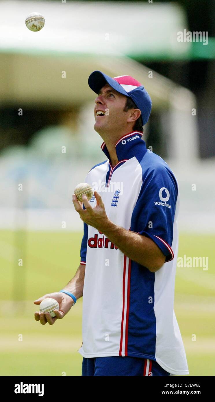 England Cricket Captain Michael Vaughan 