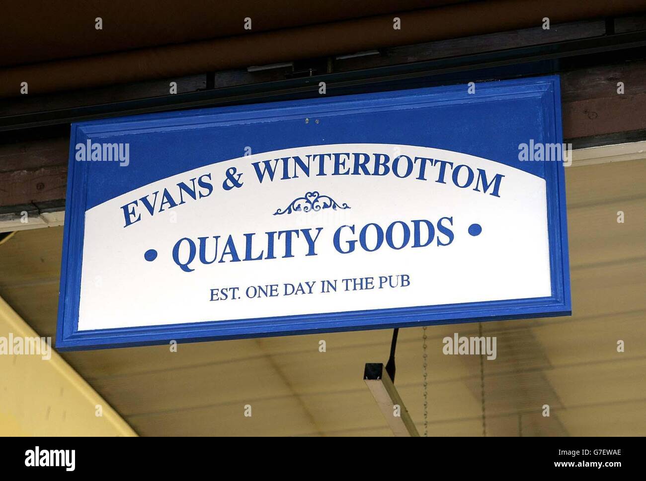 Winterbutton Sign Winterbottoms Sign