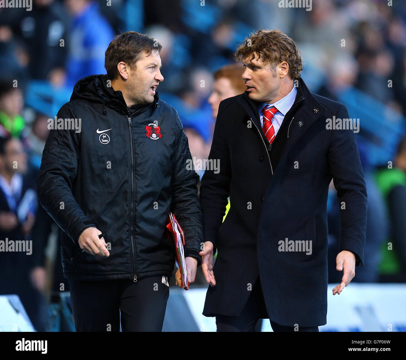 Millwall U23 Manager Kevin Nugent During Editorial Stock Photo