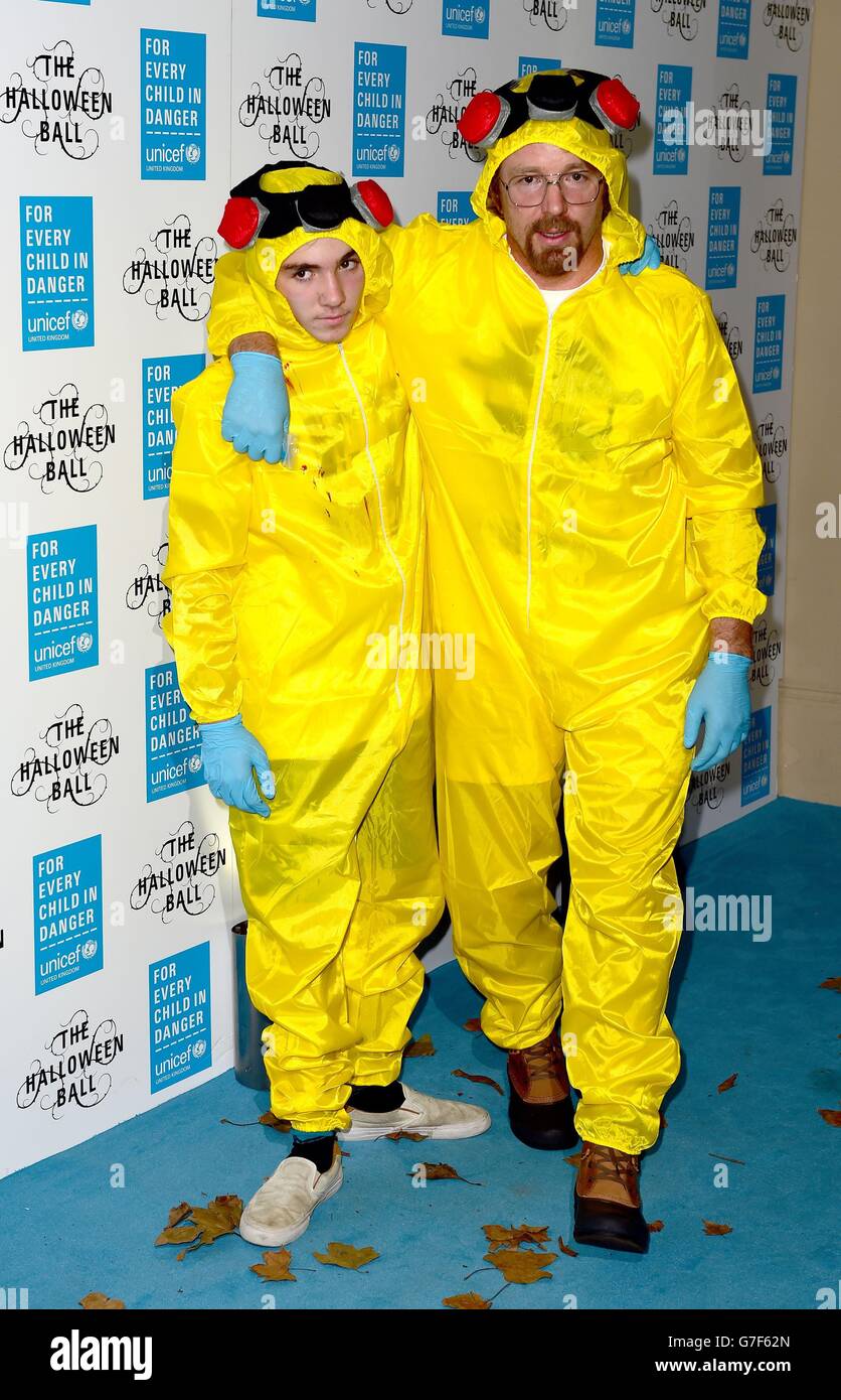 Unicef UK Halloween Ball - London Stock Photo - Alamy