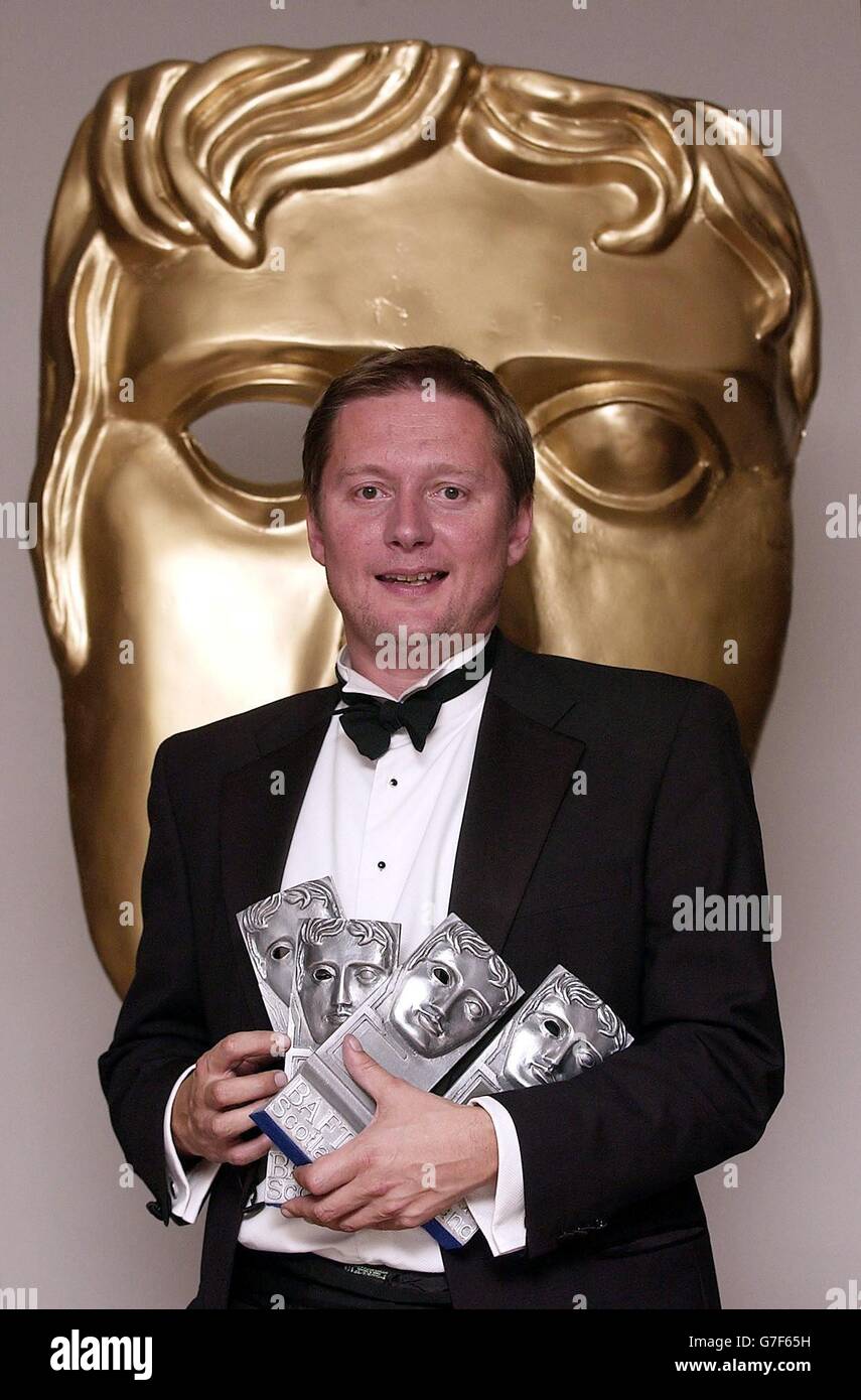 ScotIsh BAFTA Awards David MacKenzie Stock Photo Alamy