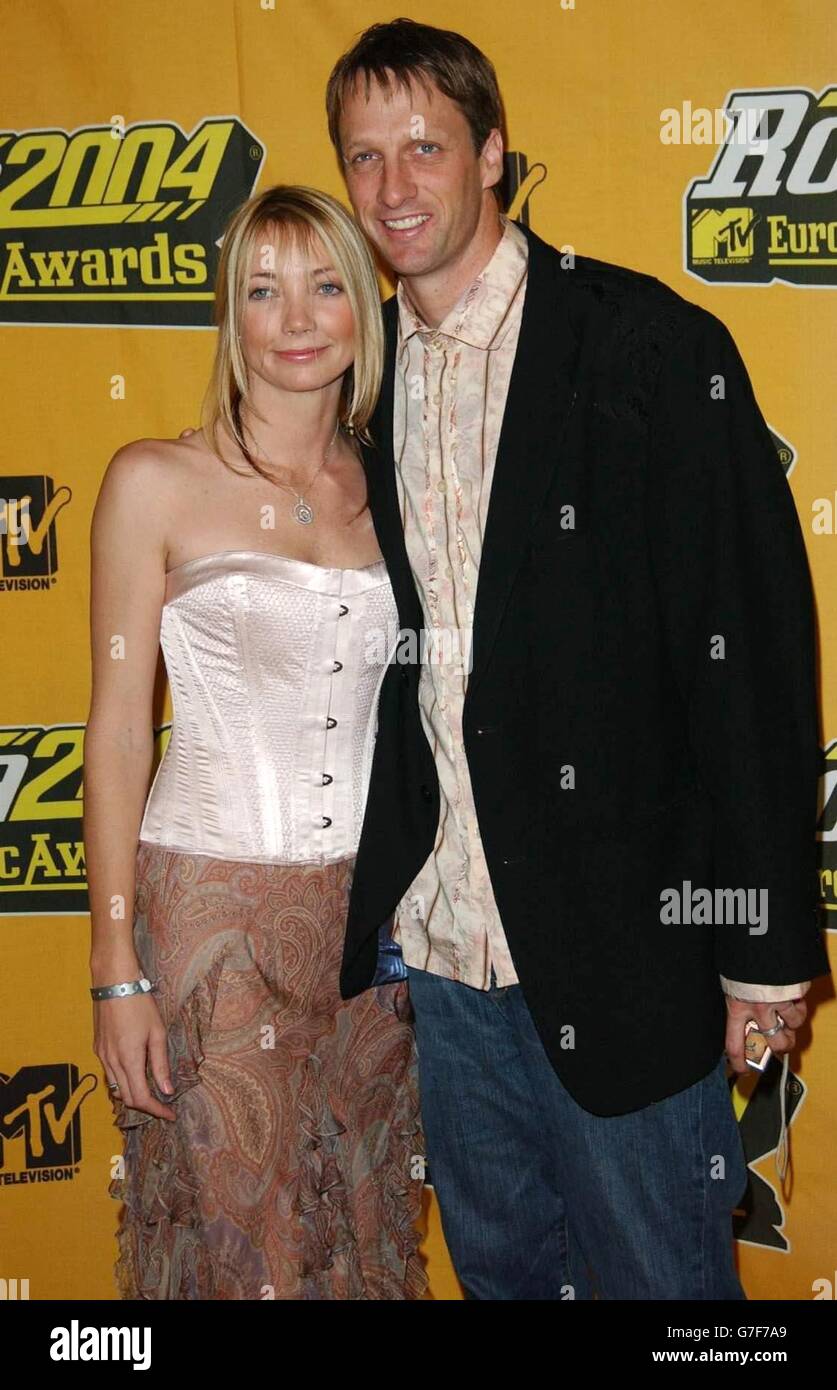 Tony Hawk MTV Europe Music Awards 2004 Stock Photo Alamy
