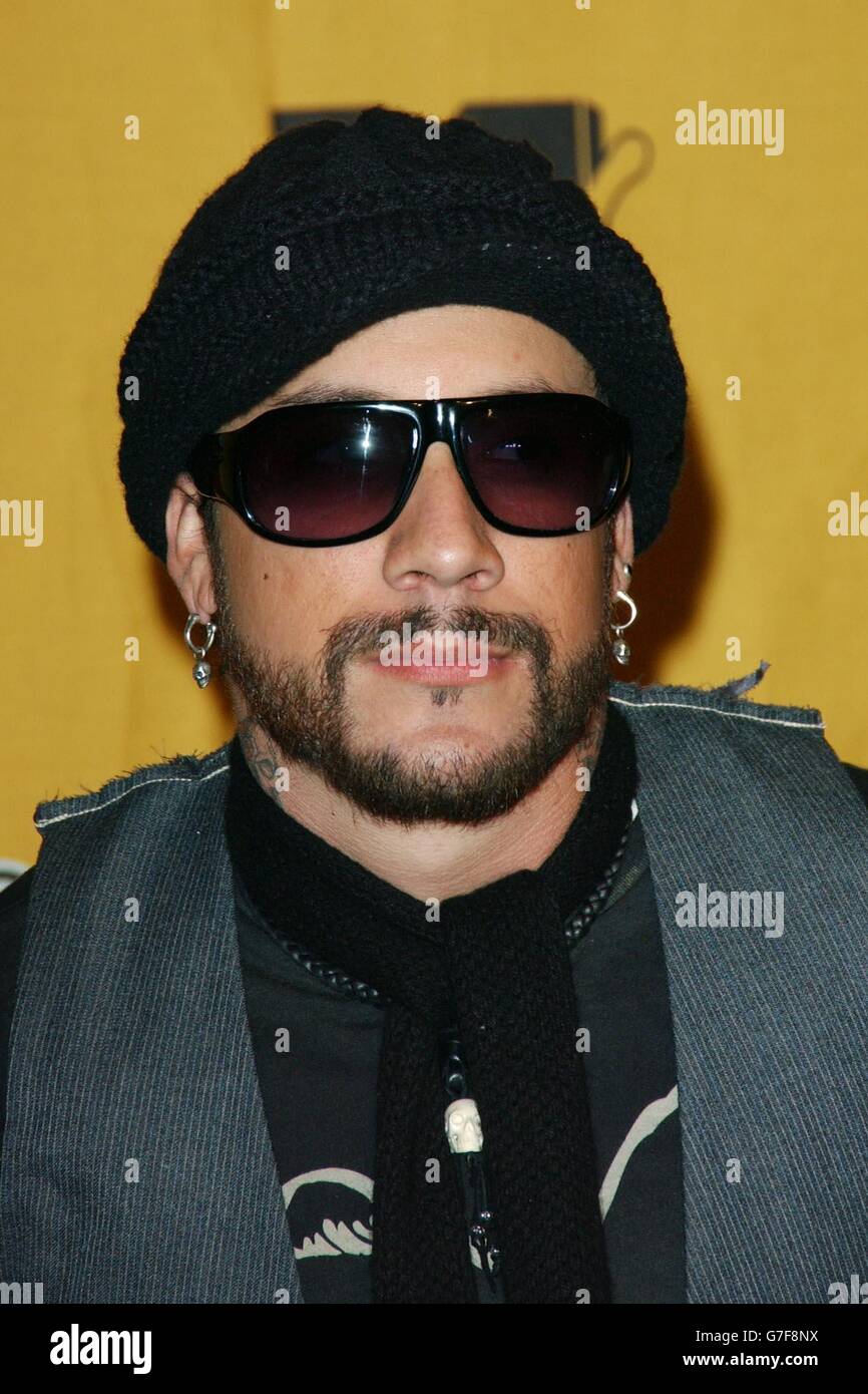 AJ McLean from the Backstreet Boys arrives for the 11th annual MTV(04)
