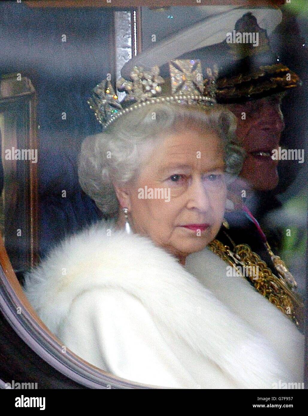 Queen Elizabeth II State Opening of Parliament Stock Photo Alamy