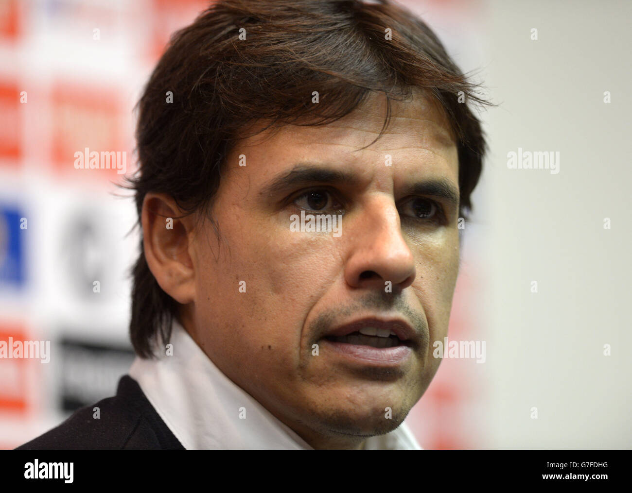 Soccer - UEFA Euro 2016 - Qualifying - Group B - Belgium v Wales - Wales Press Conference - Dolce L Hulpe Stock Photo