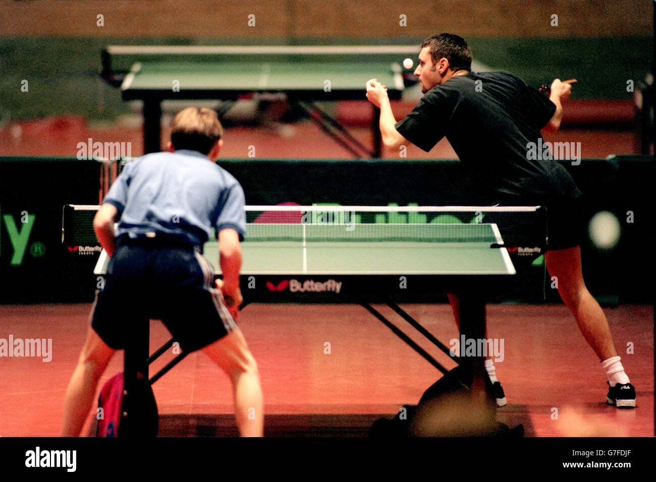 Table Tennis from Kettering Stock Photo Alamy