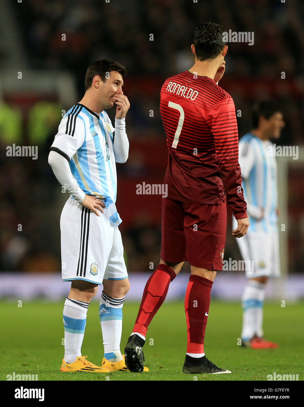 Lionel Messi and Cristiano Ronaldo take part in photoshoot together