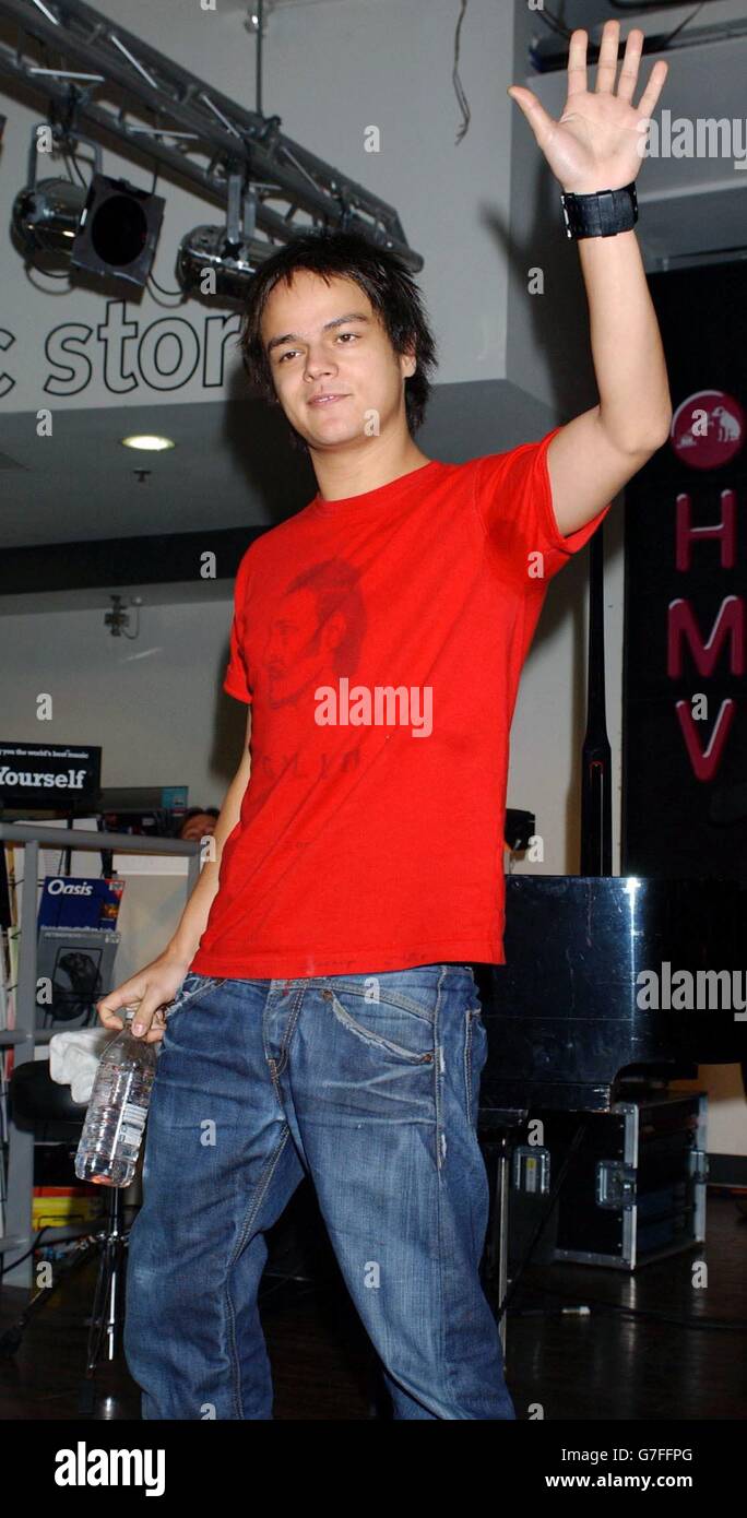 Jamie Cullum 'Everlasting Love' at HMV Stock Photo - Alamy