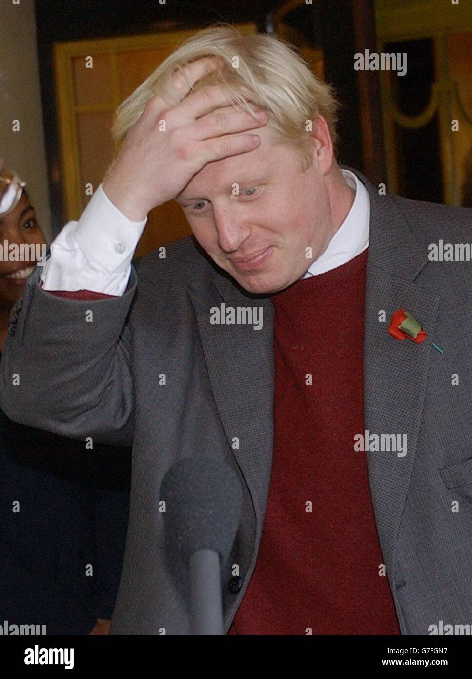 Boris Johnson MP awards Stock Photo Alamy