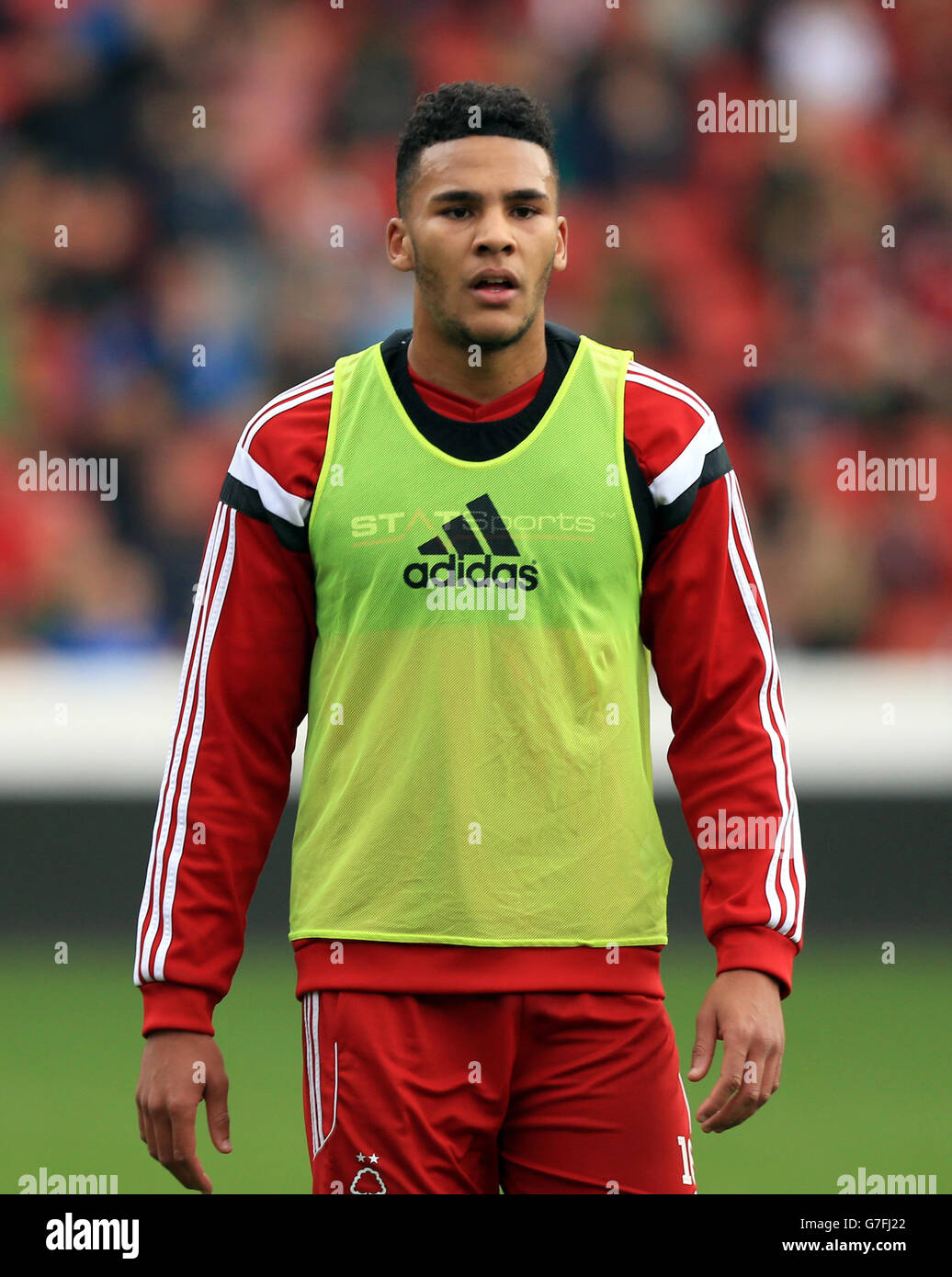 Soccer - Nottingham Forest Press Conference and Training Session - City Ground. Nottingham Forest's Jamaal Lascelles during an open training session Stock Photo