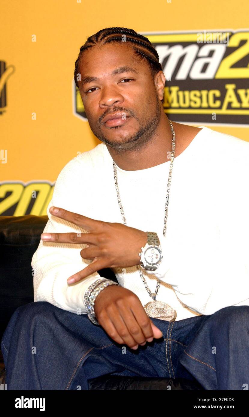 Rap artist Xzibit during a press conference and photocall ahead of the