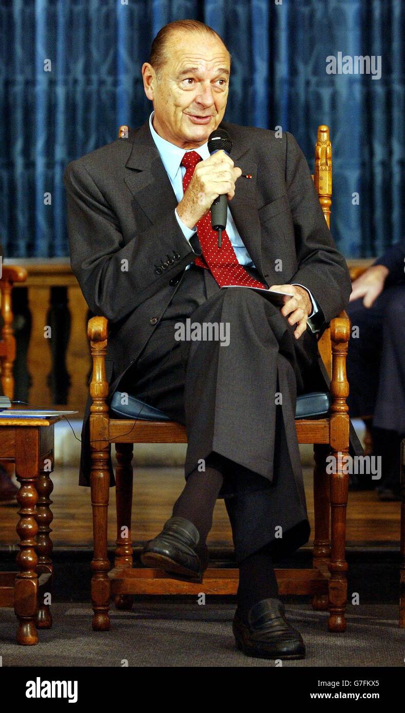 Jacques chirac centre at rhodes house hi-res stock photography and