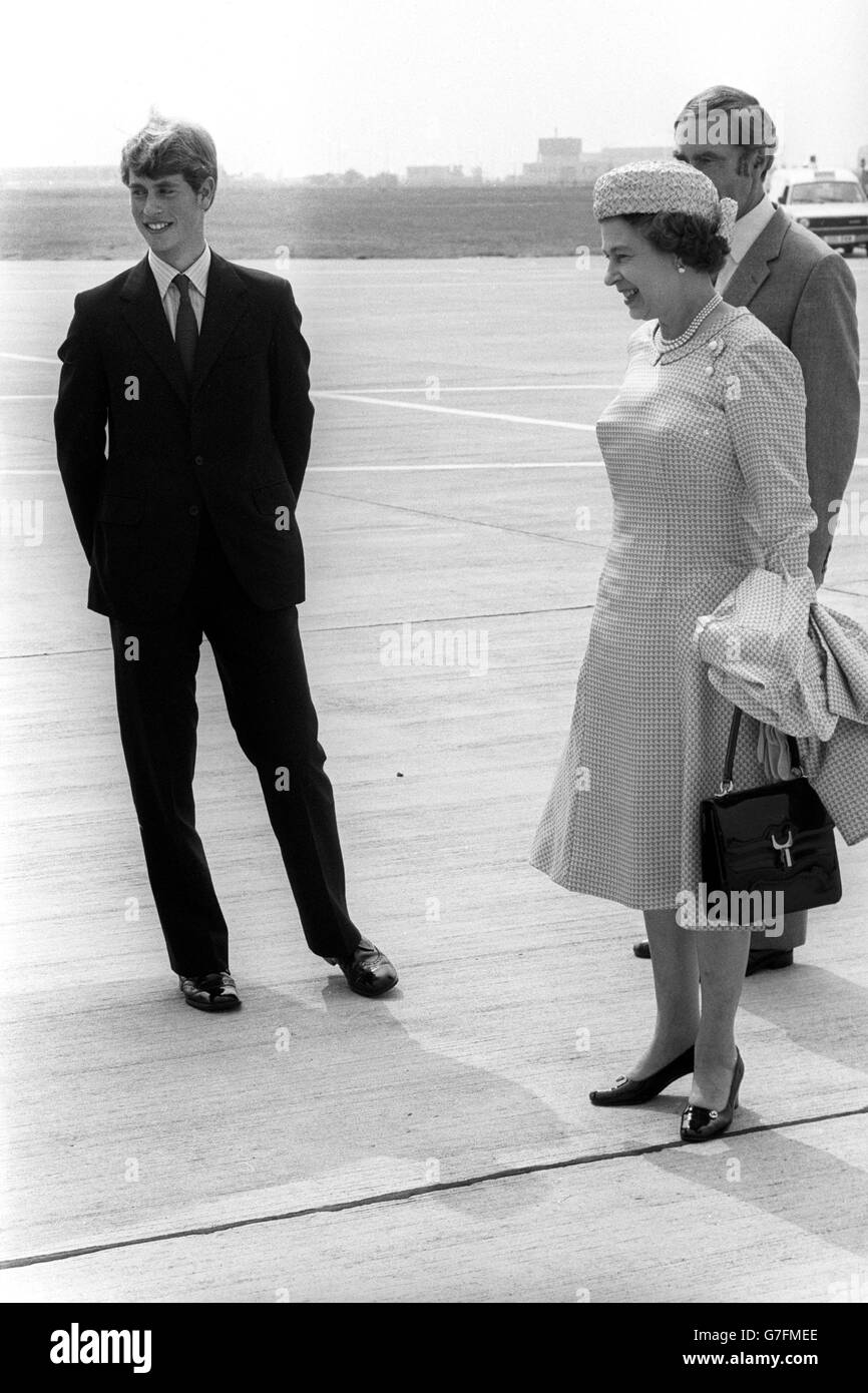 Where they were heading to balmoral for their annual holiday hires