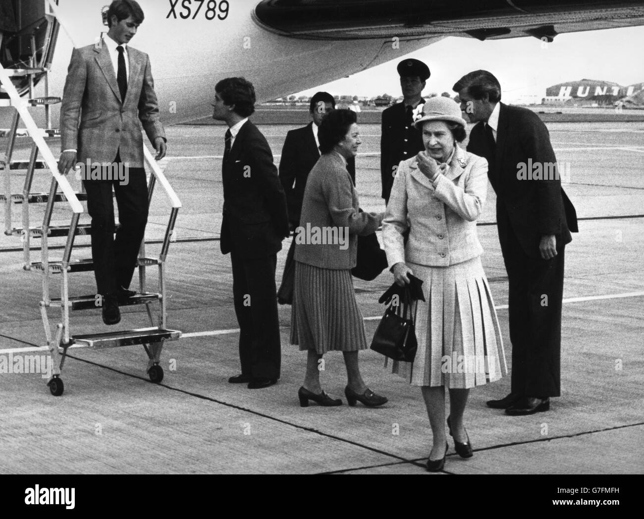 Royal Family at Heathrow Airport, London Stock Photo - Alamy