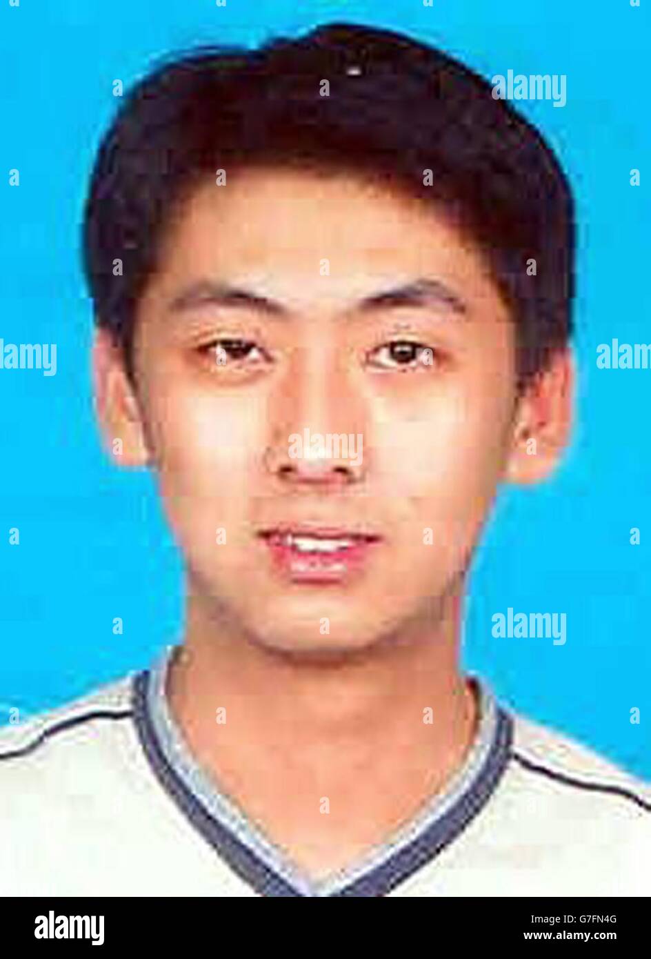 Strathclyde Police released the name of a man found in a sixth flooor flat in Pinkston Drive, Sighthill, Glasgow on Friday 19 November 2004. The deceased can now be named as Dezhi Huang. Mr Huang was a Chinese student. Stock Photo