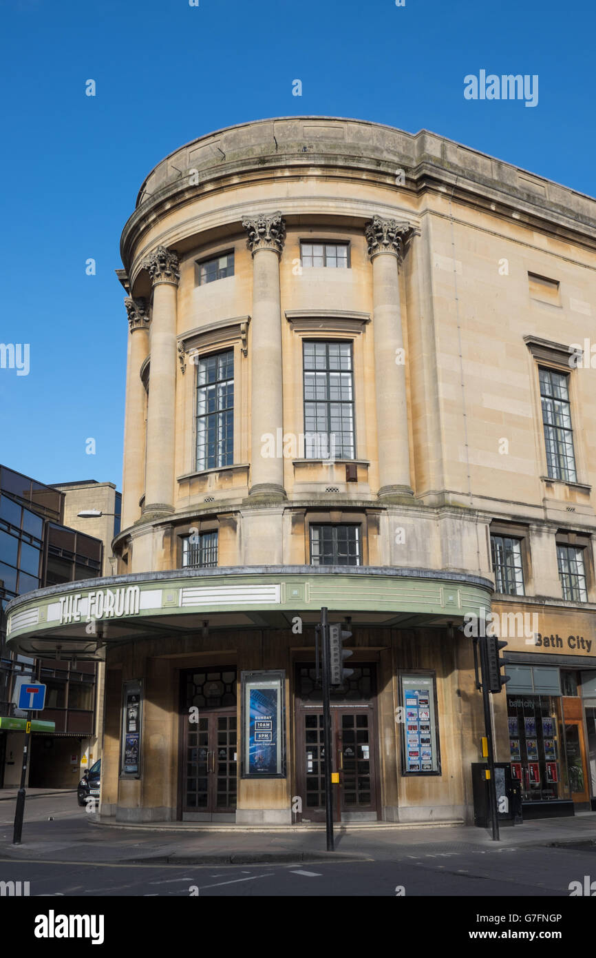 The Forum theatre in Bath Stock Photo Alamy