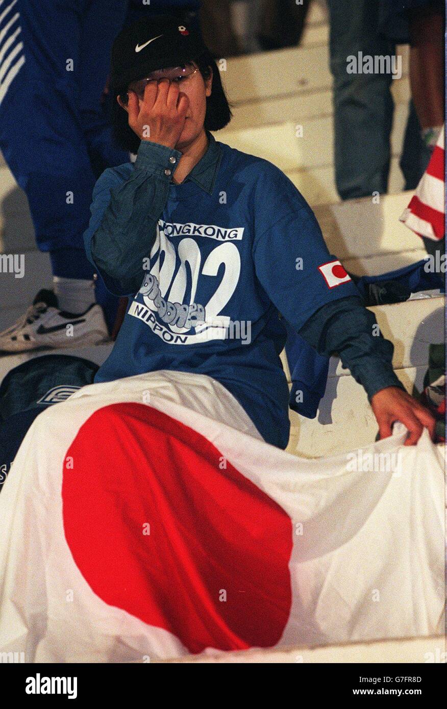 INTERNATIONAL SOCCER - Asia 96 - Japan v Kuwait - quarter finals Stock Photo