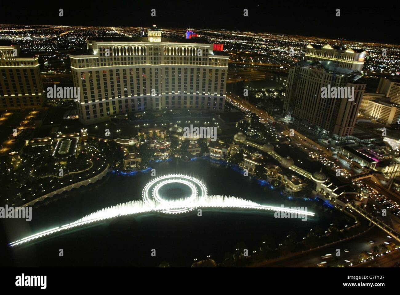 Views of Las Vegas. A general view of Las Vegas, Nevada, USA. Stock Photo