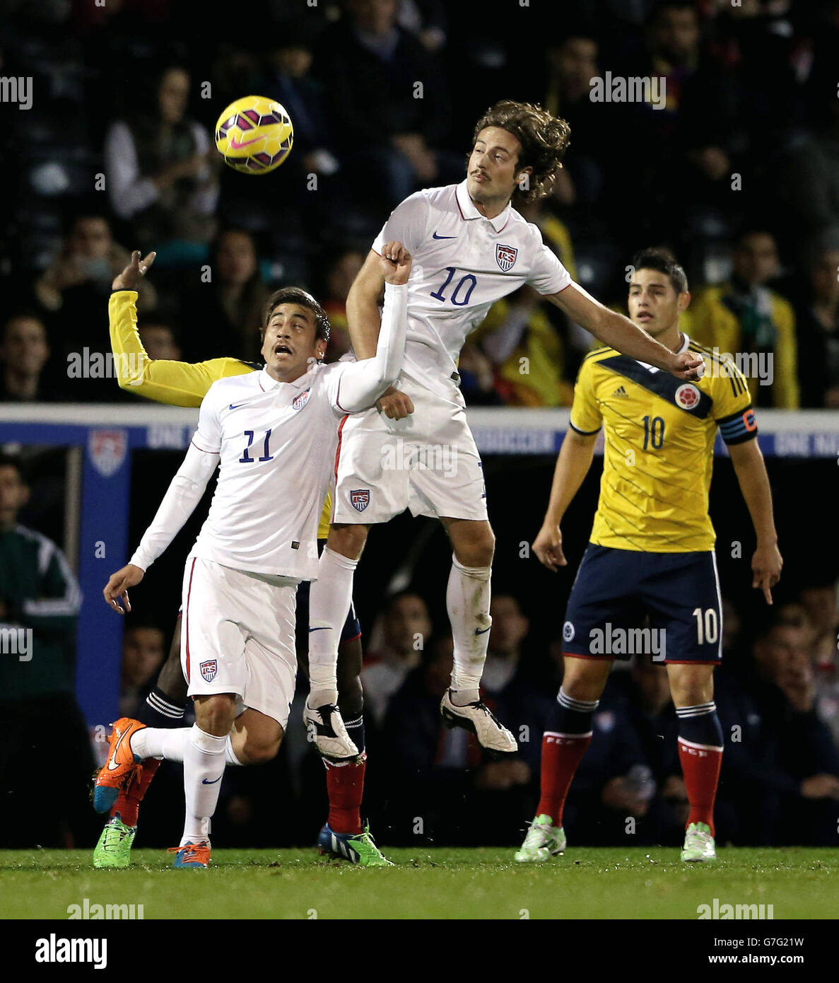Soccer - International Friendly - Colombia v USA - Craven Cottage Stock Photo