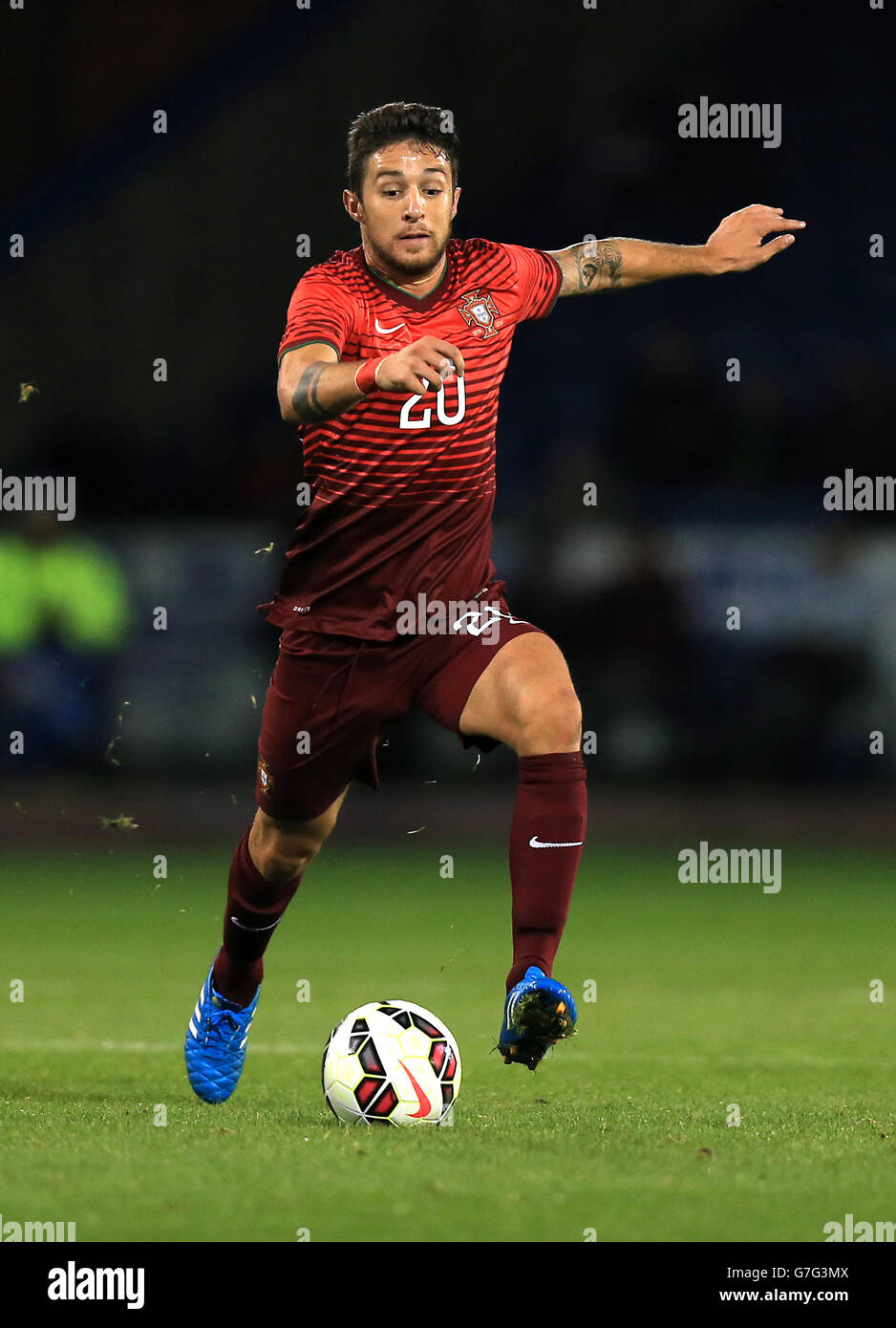 Palko Dardai of MOL Fehervar FC competes for the ball with