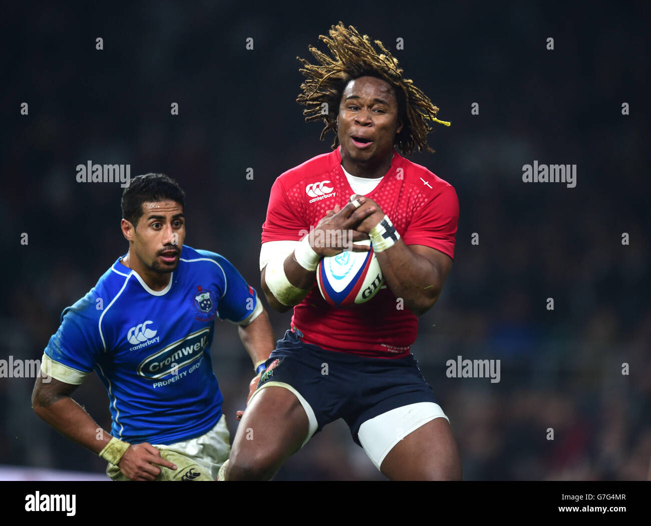 Rugby Union - QBE International 2014 - England v Samoa - Twickenham Stock Photo