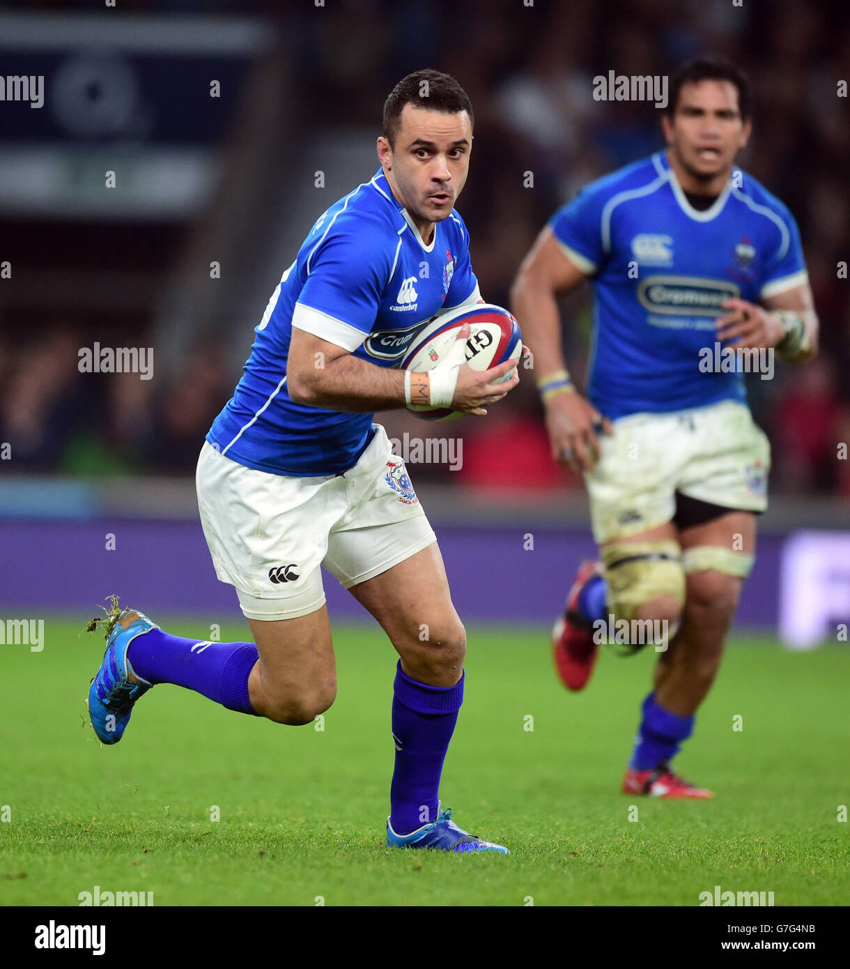 Rugby Union - QBE International 2014 - England v Samoa - Twickenham Stock Photo