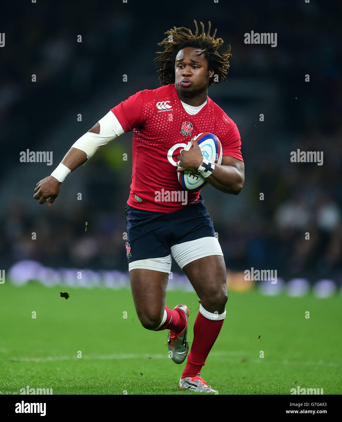 Rugby Union - QBE International 2014 - England v Samoa - Twickenham Stock Photo