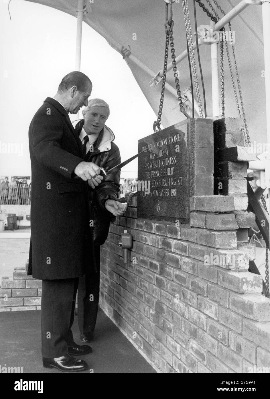 Royalty Duke of Edinburgh and Jimmy Savile Stoke Mandeville