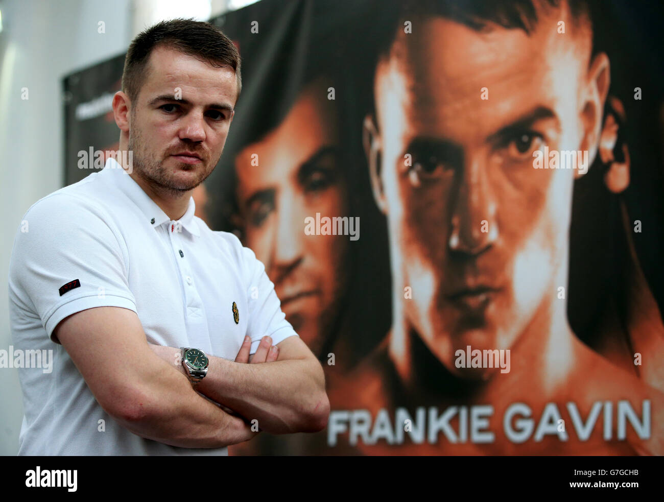 Boxing - Matchroom Announcement - The Old Library Stock Photo