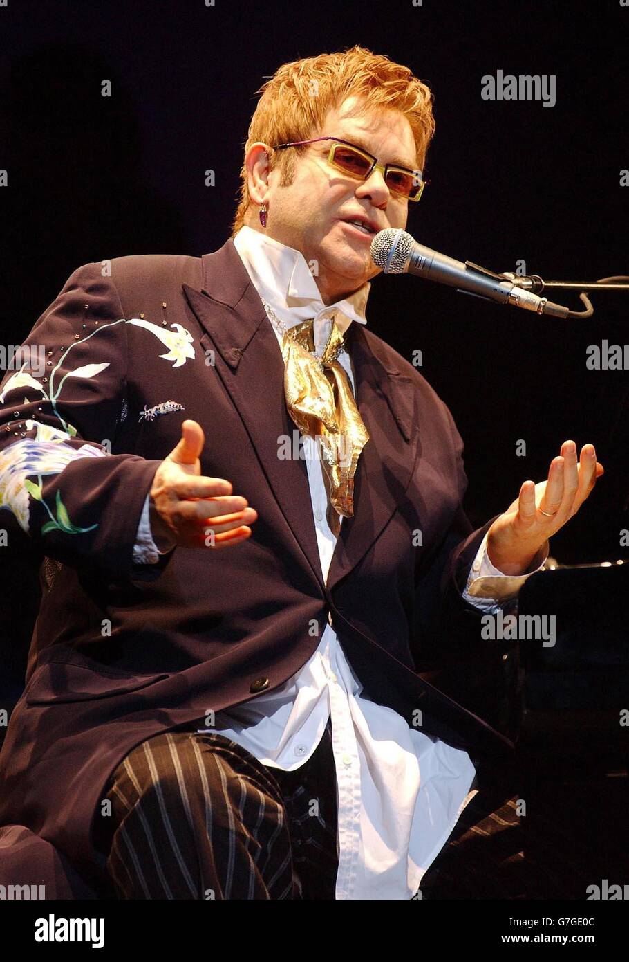 Music Celebrity Performing Piano Elton John Hi res Stock Photography music-celebrity-performing-piano-elton-john-hi-res-stock-photography